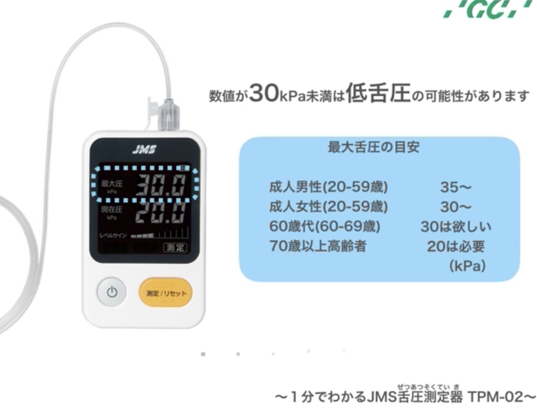 JMS舌圧測定器 JMS舌圧測定器｜バー・ブラシ機器類｜オーラルアカデミー
